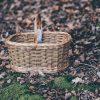 closeup photography of brown wicker basket